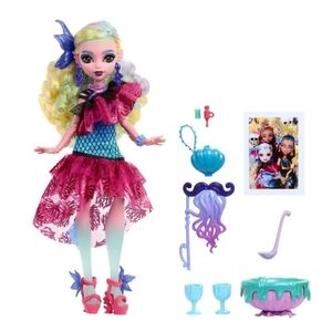 🐩♡Monster High Lagoona Blue Doll in Monster Ball Party Dress